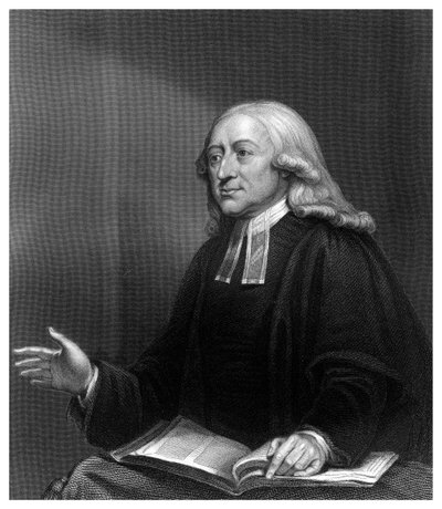 John Wesley, anglický nekonformní kazatel z 18. století. od W. Holl