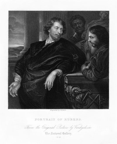 Peter Paul Rubens, vlámský umělec, počátek 17. století, 19. století. od W. Holl