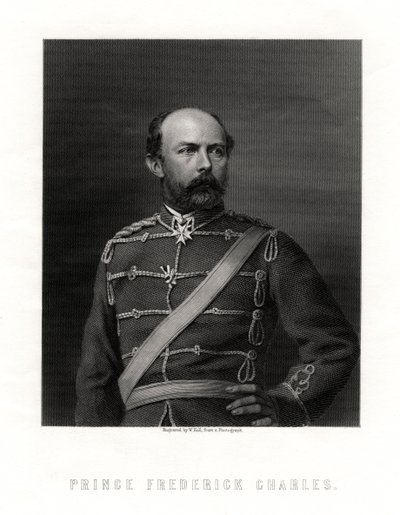 Princ Frederick Charles, 19. století od W. Holl