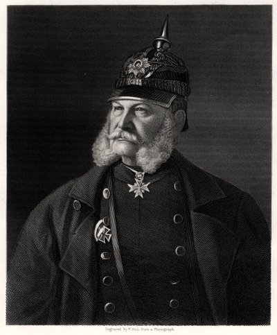 Wilhelm I., pruský král a německý císař, 19. století od W. Holl