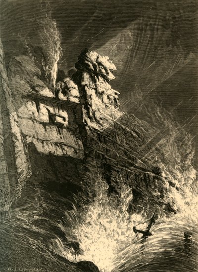 „Suting Horn in a Storm“, 1872. od W. J. Linton