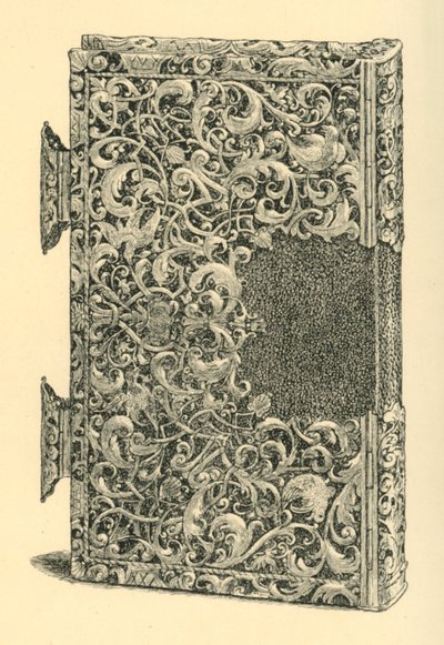 Stříbrná zlacená obálka knihy, 1881. od W Jones