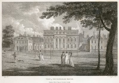 Buckingham House, Westminster, Londýn, 1799 od W Knight