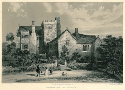 Throwley Hall od W. L Walton