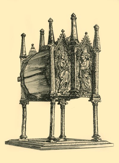Relikviář, 14. století, 1881. od W. M. McGill