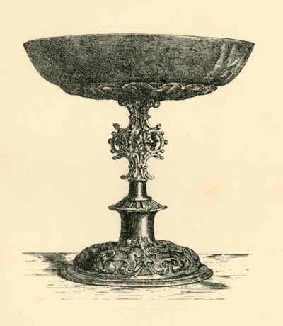 Stříbrná tazza, začátek 17. století, 1881. od W. M. McGill