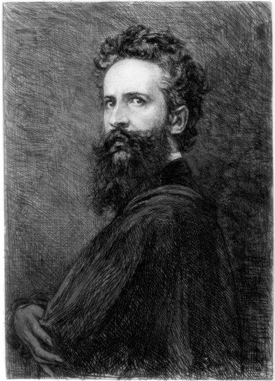 Hans Makart , rakouský umělec, c1880-1882. od W. Unger