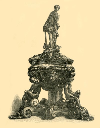 Bronzový kalamář, polovina konce 16. století, 1881. od W. W. McCarty