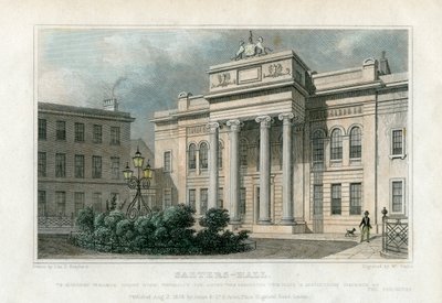 Salters Hall, Londýn, 1828. od W. Wallis