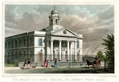 Kaple St Mary le Bone, St John