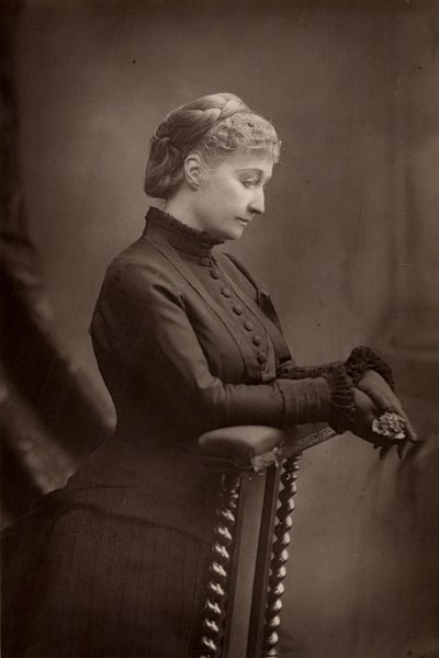 ""Císařovna Eugenie (1826-1920), vdova po Napoleonovi III. (woodburytype) od W. and D. (after) Downey