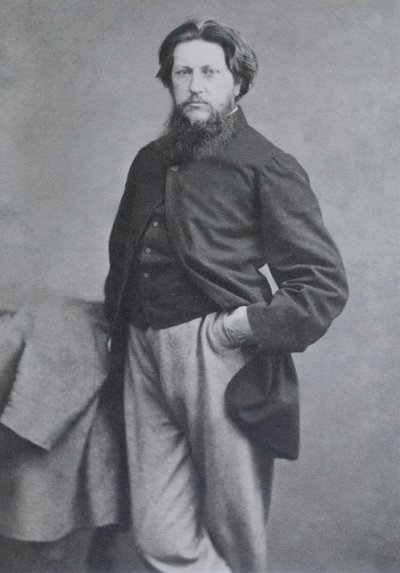 Ford Madox Brown, ca. 1864 von W. and D. Downey