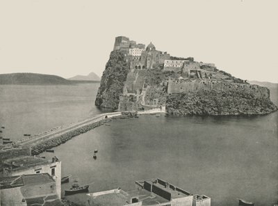 Aragonský hrad, Ischia, Itálie, 1895. od W and S Ltd