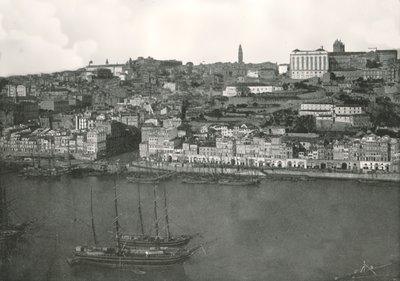 Panorama města Porto, Portugalsko, 1895. od W and S Ltd