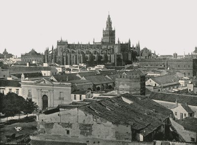 Katedrála, Sevilla, Španělsko, 1895. od W and S Ltd