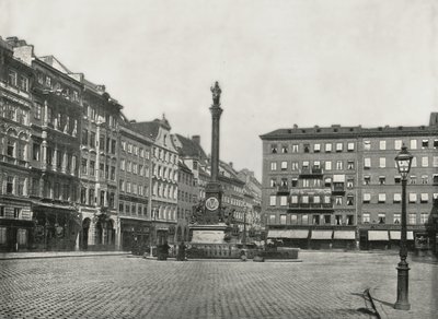 Karolinenplatz, Mnichov, Německo, 1895. od W and S Ltd