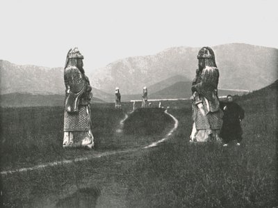 Přístup k městu, Nankin, Čína, 1895. od W and S Ltd