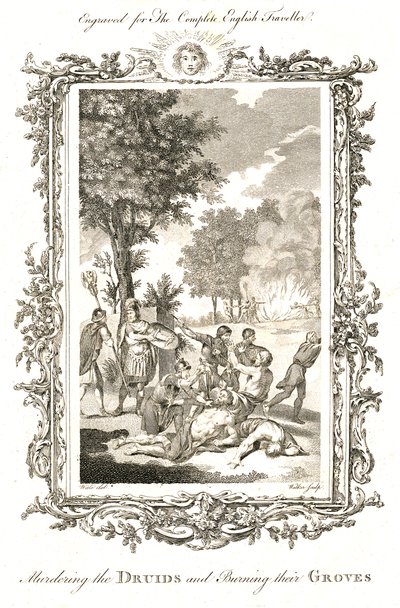 Murdering the Druids, c.1771-1772 od Walker