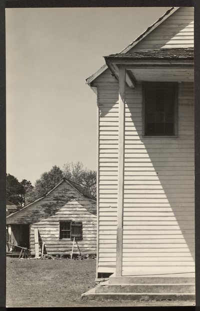 [Detail černošského kostela, Jižní Karolína] od Walker Evans