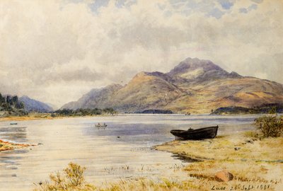 Ben Lomond z Luss od Waller Hugh Paton