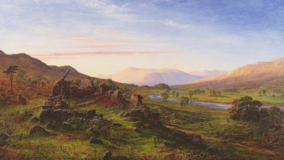 The Braes of Balquidder, 1860 od Waller Hugh Paton
