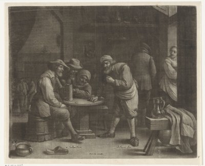 Herbergscène od Wallerant Vaillant