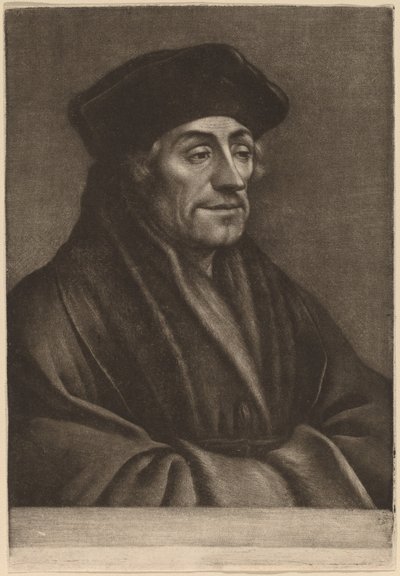 Erasmus od Wallerant Vaillant after Hans Holbein the Younger
