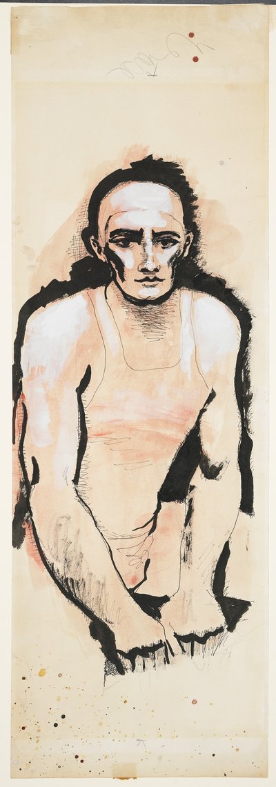 Studie pro "Roberto" č. 1 od Walt Kuhn