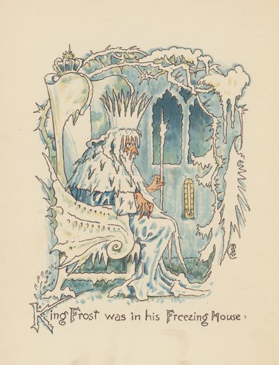 Ilustrace k filmu Legendy pro Lionela od Waltera Cranea (barevná litografie) od Walter (after) Crane