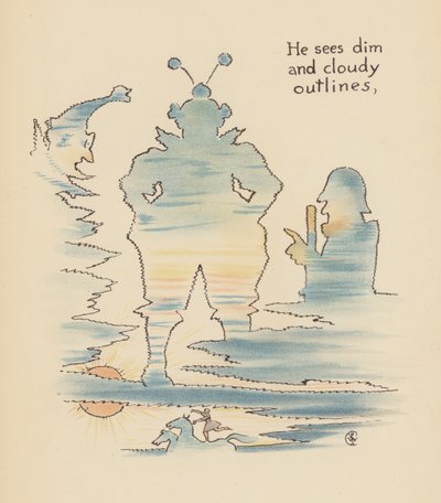 Ilustrace k filmu Legendy pro Lionela od Waltera Cranea (barevná litografie) od Walter (after) Crane