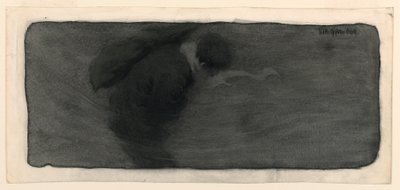 Muž v bouři od Walter Appleton Clark