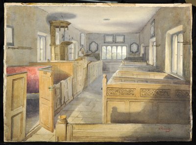 Bramhope puritánská kaple od Walter Braithwaite