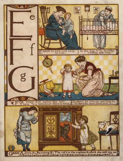 Abeceda (barva lito) od Walter Crane