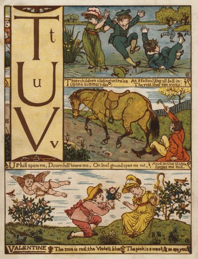 Abeceda (barva lito) od Walter Crane