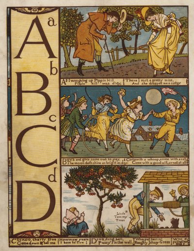 Abeceda (barva lito) od Walter Crane