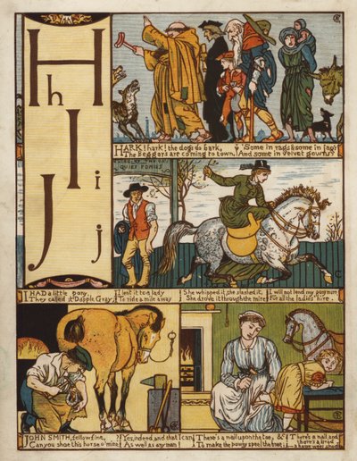 Abeceda (barva lito) od Walter Crane