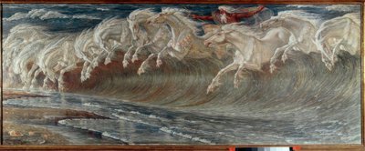 Neptunští koně od Walter Crane