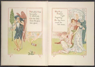 Čas otce a čtyři roční období od Walter Crane