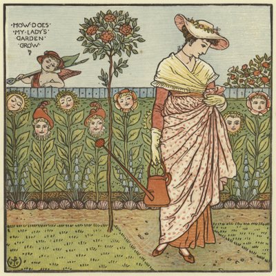 Jak roste zahrada mé paní od Walter Crane
