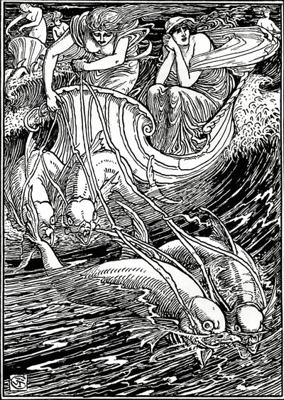 Ilustrace pro Faerie Queene, c1890, 1897 od Walter Crane