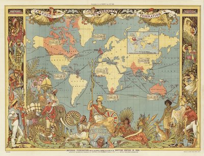 Imperiální federace od Walter Crane