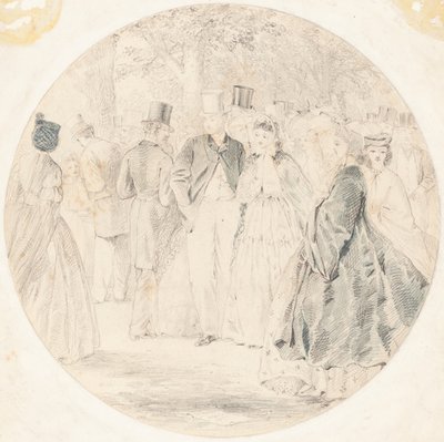 Kensington Gardens [recto] od Walter Crane