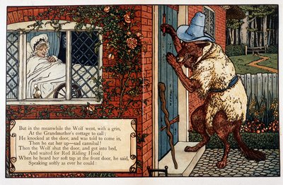 Červená karkulka, John Lane, Walter Crane