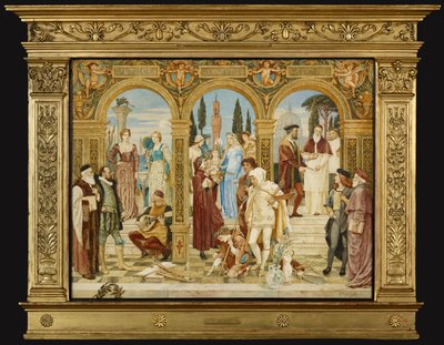 Apoteóza italského umění od Walter Crane