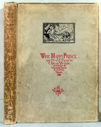 Titulní strana Šťastného prince a dalších příběhů od Oscara Wilda, 1888 od Walter Crane