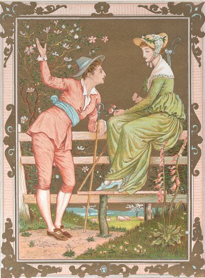 Valentýna, 1876. od Walter Crane