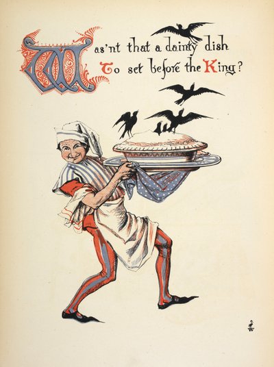 Nebylo to lahůdkové jídlo, které měl předložit králi? od Walter Crane
