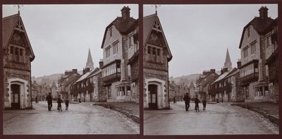 Fore Street, Beer, East Devon, Devon, 1913. od Walter Edward Zehetmayr