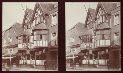 Old George Inn, 17 High Street, Salisbury, Wiltshire, 1913. od Walter Edward Zehetmayr