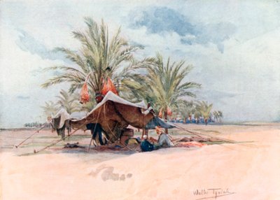 Stan Bedawi (barevná litografie) od Walter Frederick Roofe Tyndale